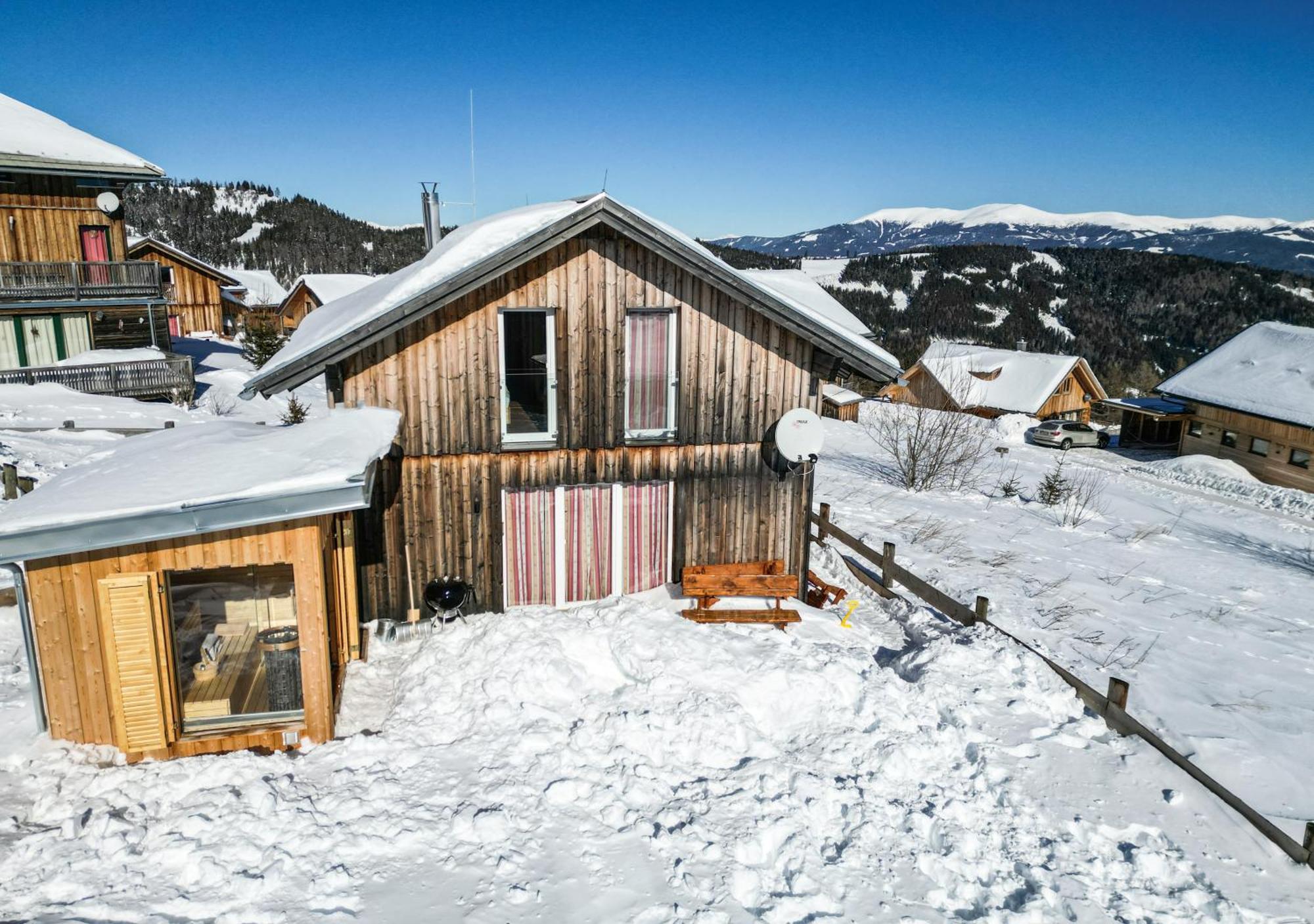 1A Chalet Eck - Wandern, Grillen, Panorama Sauna! Klippitztorl Buitenkant foto