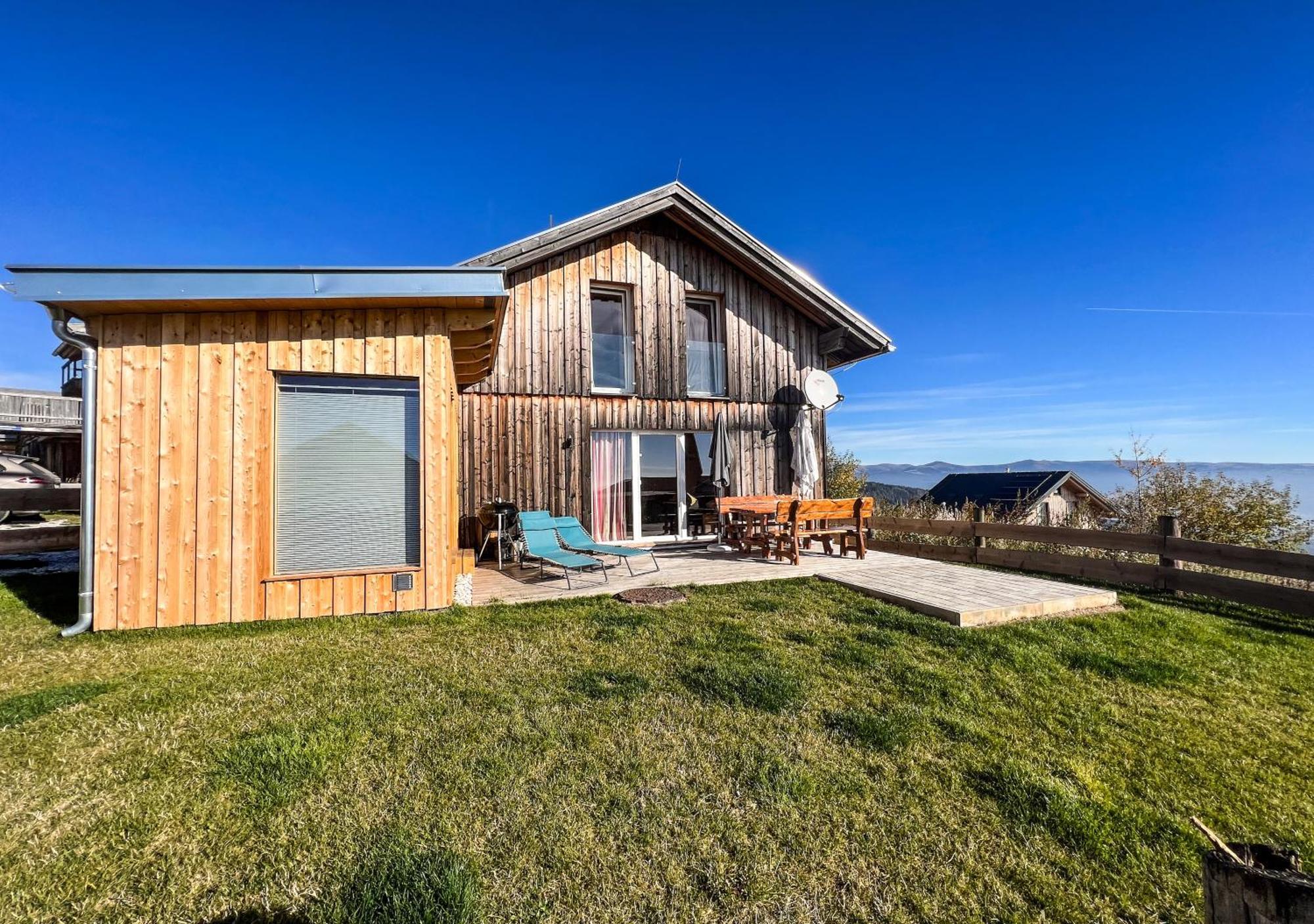 1A Chalet Eck - Wandern, Grillen, Panorama Sauna! Klippitztorl Buitenkant foto