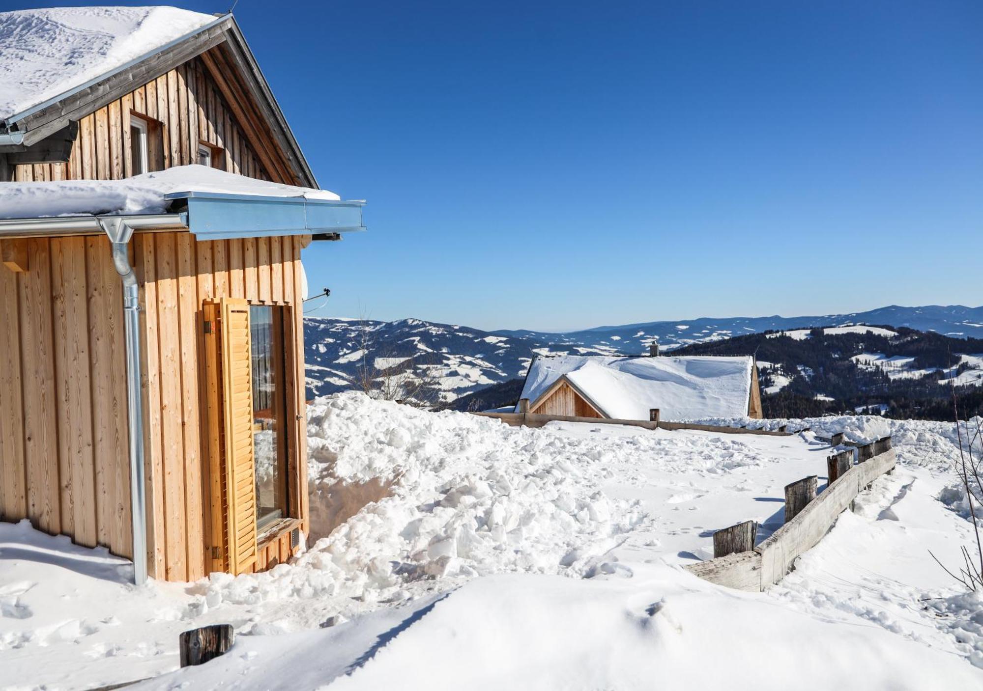 1A Chalet Eck - Wandern, Grillen, Panorama Sauna! Klippitztorl Buitenkant foto